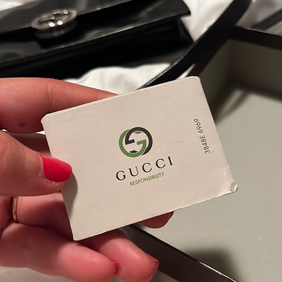 Gucci clutch/ crossbody bag with strap - Picture 9 of 12